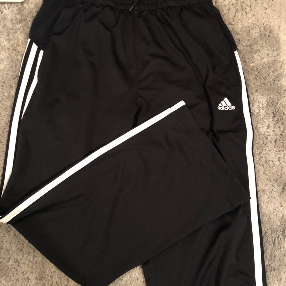 Adidas 3 stripe sweatpants
